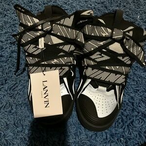 Lanvin Curb Black & Gray